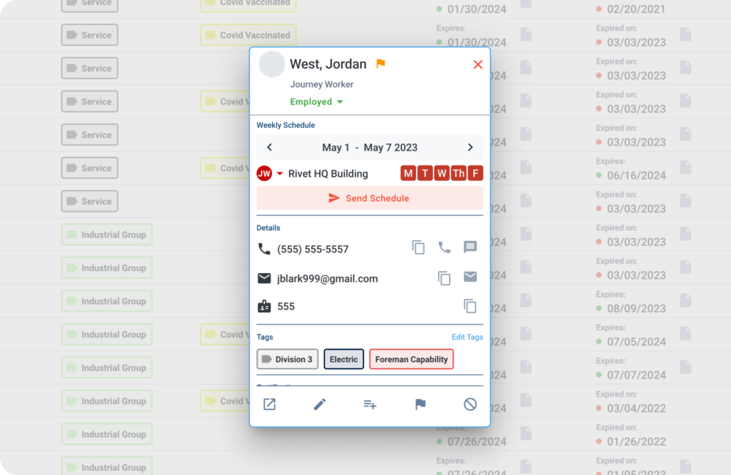 Workforce Rostering Software