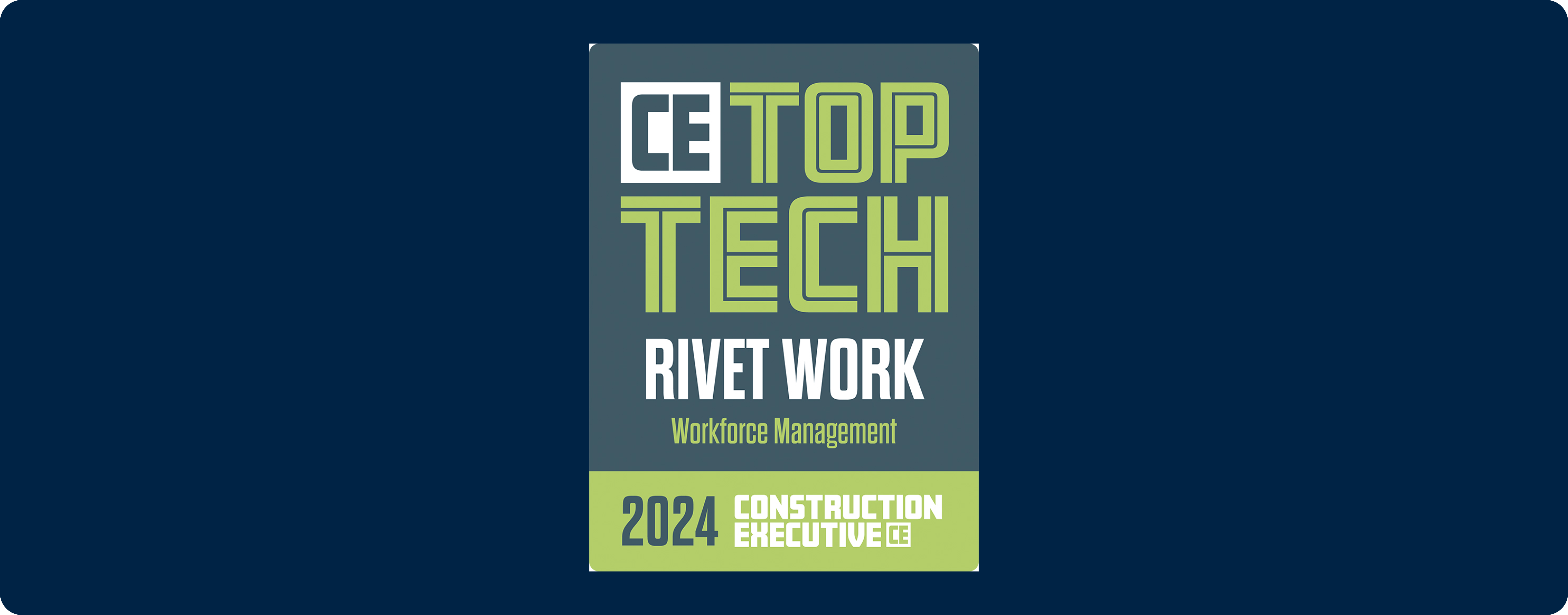 Construction Executive Top Tech Award