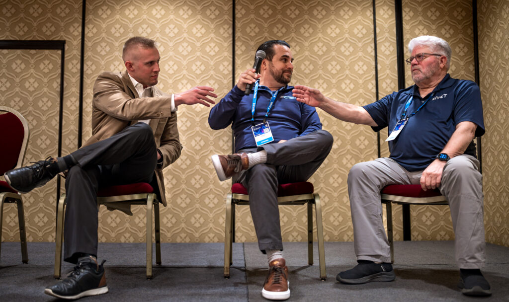 Brian Witt, David Pelayo and Gary Fuchs